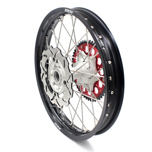 KKE 2.15*18 Cast Dirt Bike Rear Wheel Rim Fit Honda XR650L 1993-2024 Disc Silver - Picture 4 of 6