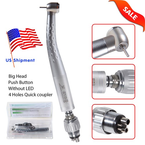 1/3PC Yabangbang Dental High Speed Handpiece & 4-Hole Quick Coupler fit NSK KaVo - Picture 16 of 27