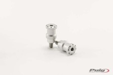 PUIG 2002-2003 CBR954RR Honda SWINGARM SPOOLS HI-TECH 8MM SILVER 2/PK 5923P