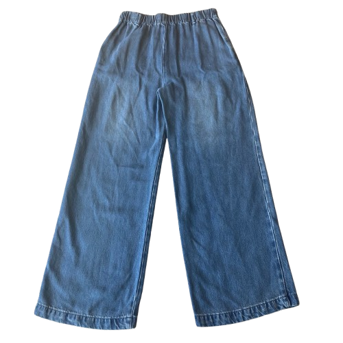 Young Fabulous & Broke YFB Wide Leg Elastic Waist Jeans Baggy Medium M NWT NEW - Picture 8 of 14