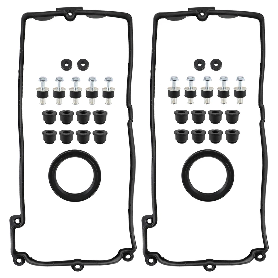 Juego de juntas de cubierta de válvula para BMW X5 545i 550i 645Ci 650i 745i N62 E65 4.4 4.8L N62 Foto 3 de 4