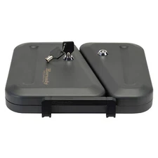Hornady Dual Lid Lock Box w/Foam Interior & 2 Keyed Alike Locks f/Secure Storage
