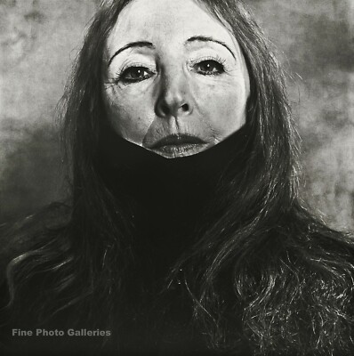 1971/84 Vintage ANAIS NIN French Cuban Author By IRVING PENN Photo Art 12x16