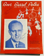 BEER BARREL POLKA (Roll Out The Barrel) 1939 KAY KYSER Vintage Sheet Music