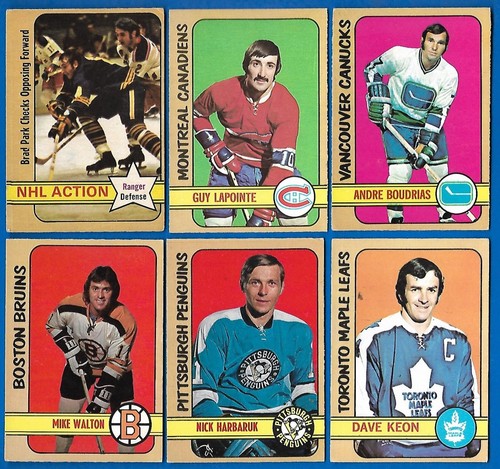 1972-73 OPC 72-73 O PEE CHEE NHL TARJETA DE HOCKEY + ERROR Y VARIACIÓN 1-209 VER LISTA - Imagen 236 de 479