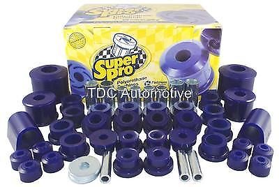 Jaguar XJS, XJ6, XJ12 (73-96) Front & Rear Suspension Bush Kit - SuperPro Poly K - Picture 1 of 1