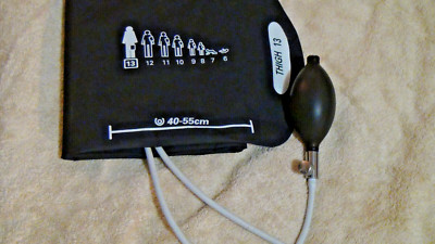 Reuseable Blood Pressue Cuff Welch Allyn Flexiport Thigh 13