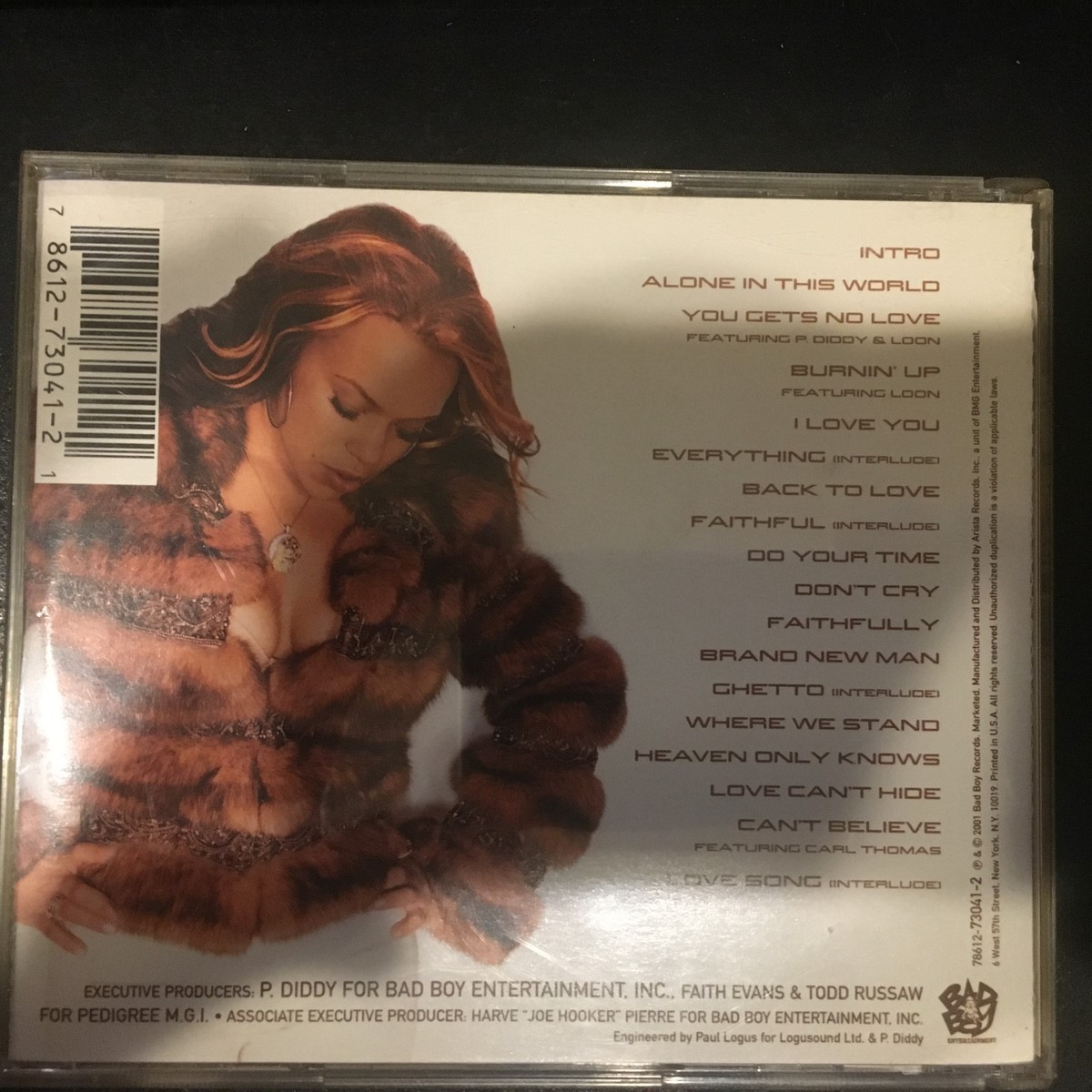 米2LP Faith Evans Faithfully (Black &amp; White Vinyl) 173041 Bad Boy Entertainmen 未開封 /00520 Faith Evans - Faithfully (2001) - New 2 LP Record 2023 Bad