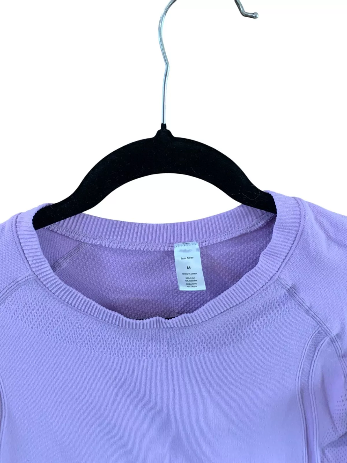 lululemon lilac long sleeve athletic swiftly shirt