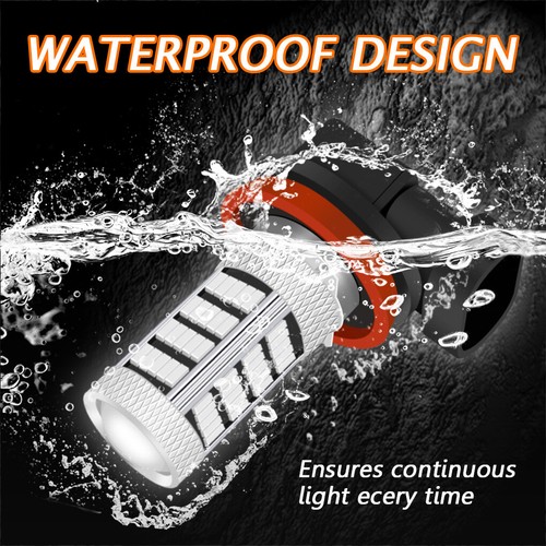 GLOFE H11 H16 H8 Fog Driving Light 10000K Blue LED Super Bright Bulbs 92SMD DRL - Picture 5 of 7