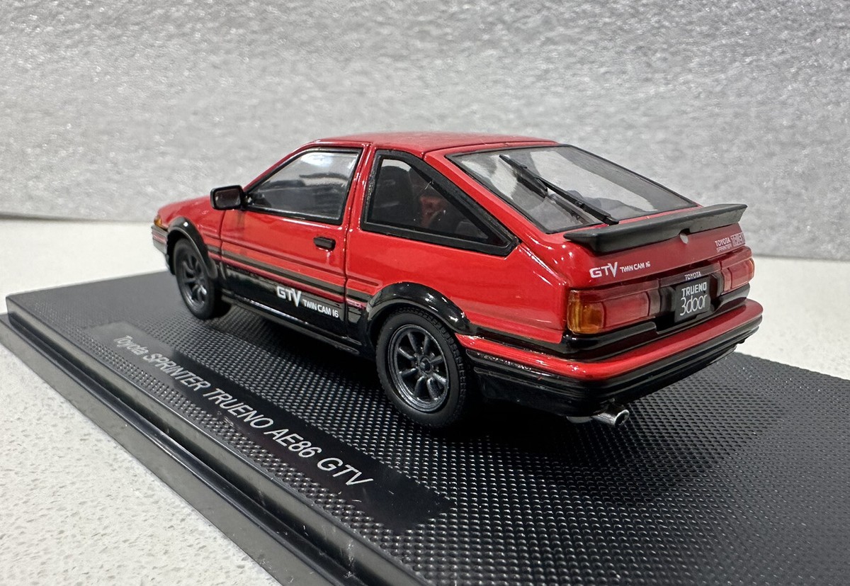 EBBRO 1/43 SPRINTER TRUENO AE86 GTV【RED】 Toyota Sprinter Trueno AE86 2Dr GTV Red | HLJ.com