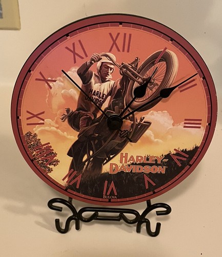 harley davidson Hill climber motorcycle clock - Picture 2 of 8