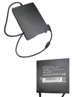 USB 2.0 External 3.5'' Floppy Disk Drive, 720KB/1.44MB, MAC / Windows 10/8/7/XP