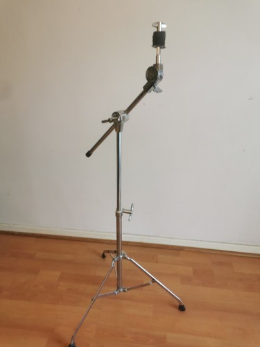 Vintage Pearl Single Braced Straight Cymbal Boom Stand Made in Japan 1970's - Photo 8/24