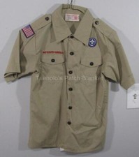 Boy Scout now Scouts BSA Uniform Shirt Size Youth Medium SS FREE SHIPPING 029
