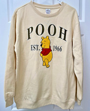 Disney Winnie The Pooh Womens Large Sweatshirt New
