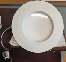 Commercial Electric 5 & 6 in. LED Color Changing Recessed Downlight Trim 8 Pack