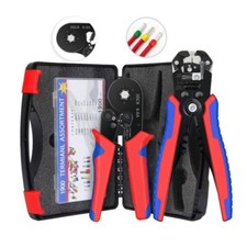 HSC86 - 4A+ Terminal + Multifunctional Wire Stripper Set, Cold - Press Terminal