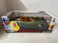 Greenlight 1:18 1970 Dodge Challenger R/T Conv. Grün Metallic/Tan Fehlende Ariel