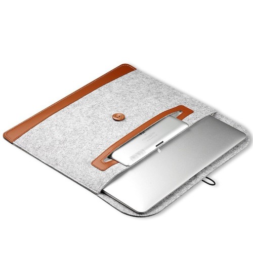 Wollfilz Laptop tasche Ärmel Universal Notebook-Taschen Tablet-Schutz beutel - Bild 10 von 15