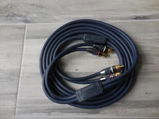 Stellar Labs 9 Ft. RCA to RCA SLP Ultra Pure OFC Cables Gold E11932