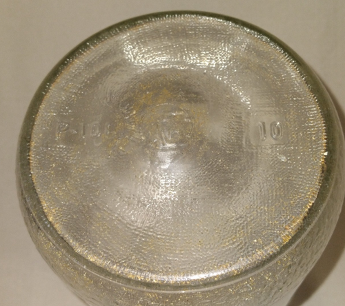 K IN KEYSTONE Knox Bottle Glass Co Knox PA Qt Jar Metal Screw Lid Pour Spout&Cap - Picture 9 of 11