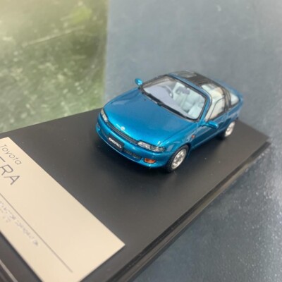 ハイストーリーHS144SP 1/43 トヨタ セラ 1991 ターコイズマイカ Hi-Story HS144SP 1/43 Toyota Sera 1991 Turquoise Mica