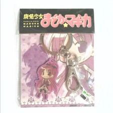 keychain key chain holder ring Puella Magi Madoka Magica anime Sakura Kyoko