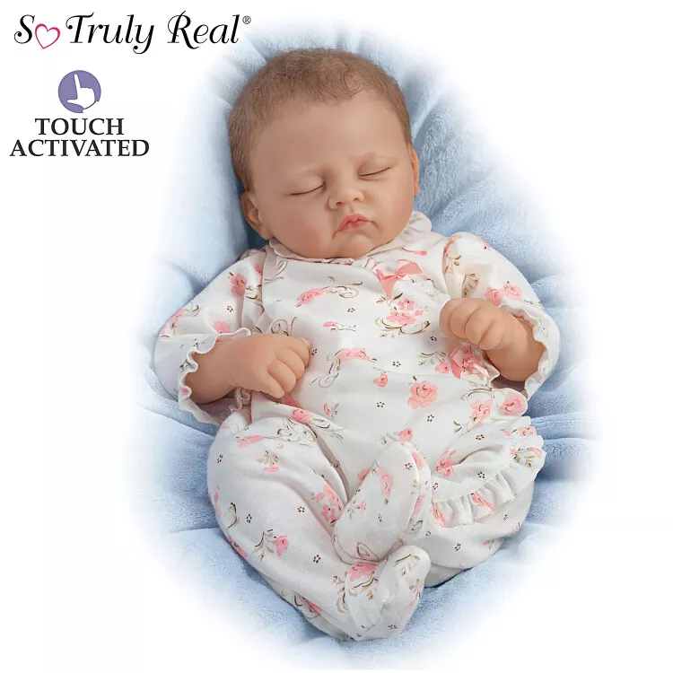 Ashton Drake Bella Rose Breathes Coos Heartbeat Reborn Realistic