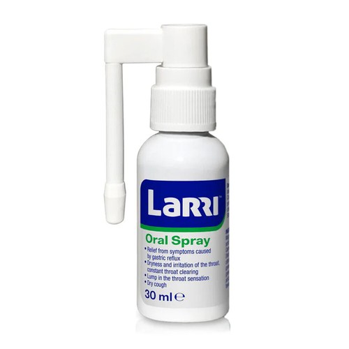 2 x Larri Oral Spray Topical Use Relief Symptoms Gastric Reflux Fresh Mint 30mL - Picture 6 of 12