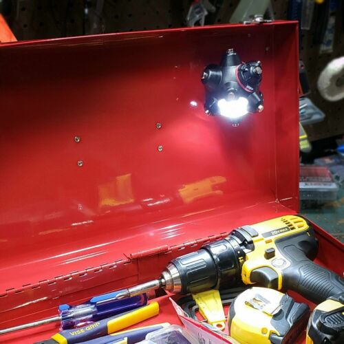 Risk Racing Light Mine professionelle magnetische Taschenlampe Freisprecheinrichtung Arbeitsleuchte - Bild 5 von 10
