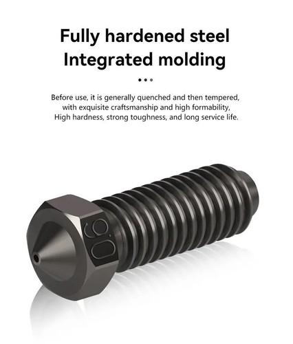 Nozzles For Anycubic Kobra 3 Hardened Steel Nozzle For K3 Kobra 3 Combo Nozzles - Picture 6 of 12