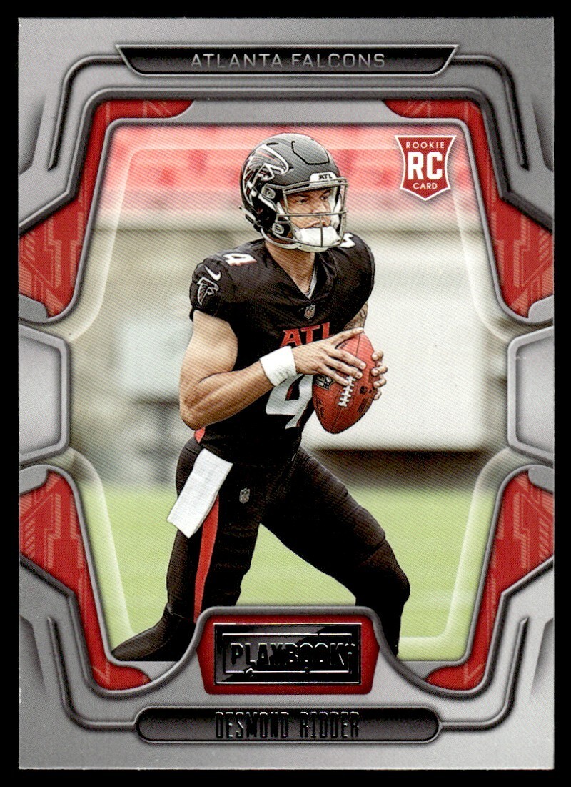 2022 Panini Playbook RC Desmond Ridder #104