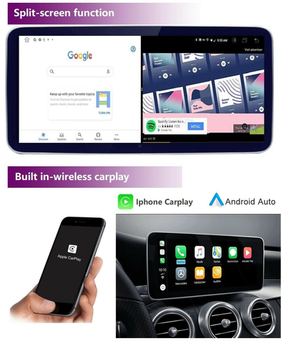 RoadTop 12.3' Android 11 Touch Screen CarPlay For Mercedes Benz B W246 NTG4.5/7 - Bild 4 von 13
