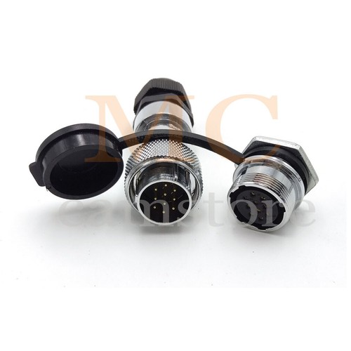 WS20 500V 2-12Pin IP67 Waterproof Avition Connector,Industrial Power Connector - Picture 11 of 23