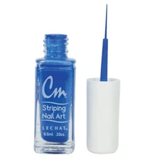 Lechat CM Striping Nail Art Lacquer .33 Oz - CM09 Water Blue