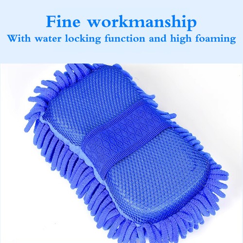 Car Wash Microfiber Car Washer Sponge Cleaning Car Detailing Washing Gloves - Picture 5 of 10