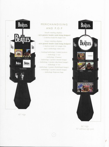 Beatles White 50th Anniv. Sales P.O.P. Weiße WEIHNACHTEN PRESSEMAPPE. AKTION - Bild 7 von 15