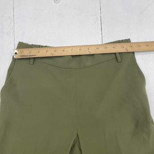 Alfani Olive Green Wide Leg Pants Women’s Size 6 New - Picture 4 of 7