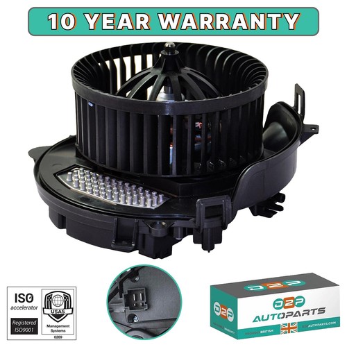 HEATER BLOWER MOTOR FAN WITH RESISTOR FOR AUDI A3 Q2 Q3 TT 2016 ONWARDS