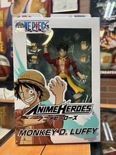 Monkey D. Luffy Figure One Piece Anime Heroes Bandai 2022 Toei Action 6.5"