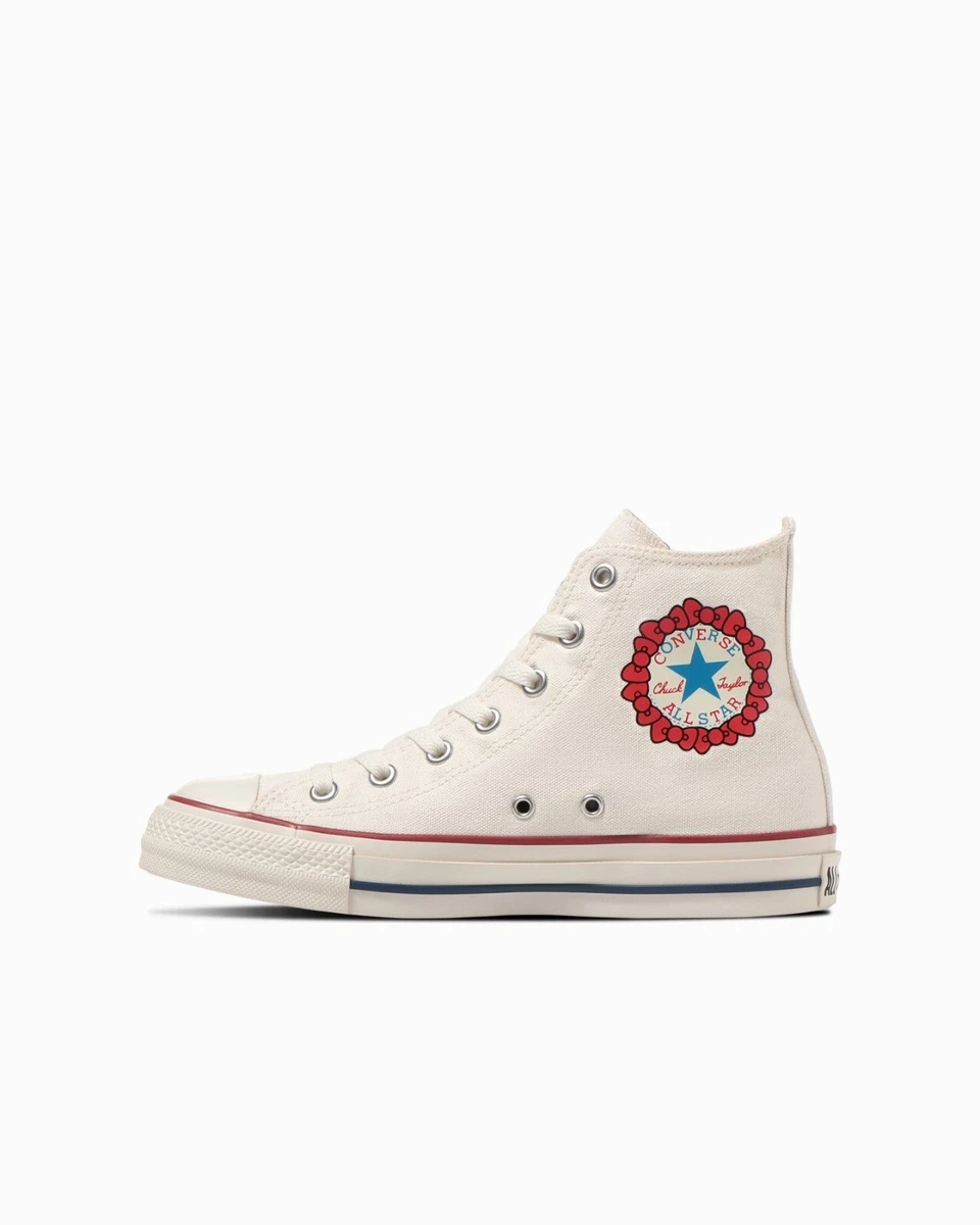 Converse ALL STAR Ⓡ HELLO KITTY HI Sneakers US Size 6（24.5cm)