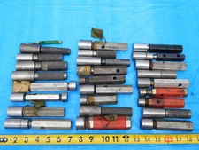 27 PCS SMOOTH PIN PLUG GAGES MEMBER W/ HANDLES VARIOUS SIZES STANDARD INSPECTION