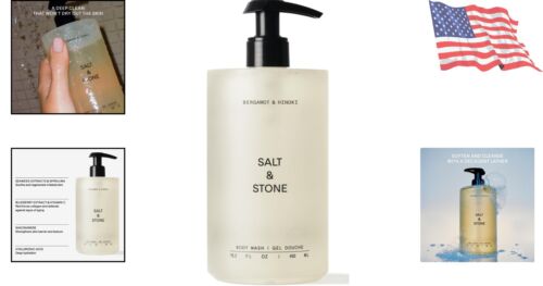 Natural Moisturizing Body Wash with Bergamot & Hinoki - 500g for Skin Bliss - Picture 2 of 11