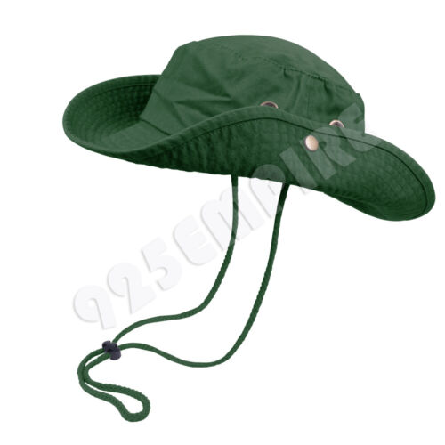 Men's Outdoor Sun Protection Bucket Safari Sun Hat - Picture 15 of 21