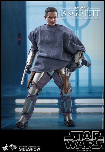 STAR WARS: ATTACK of the CLONES – JANGO FETT 1/6 Action Figure 30 cm HOT TOYS - Imagen 9 de 17