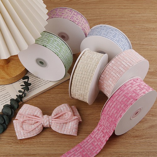 9.1m DIY Ruban Décoration Cadeau Emballage Artisanat Nœud Cheveux Accessoires - Photo 5 sur 17