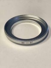 30mm MALE to 37mm FEMALE Aluminum Microscope / Camera Lens Ring Filter Adapter