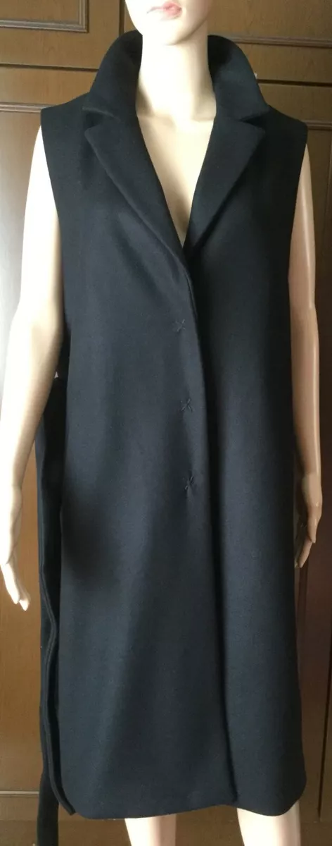 Max mara cheap sleeveless coat