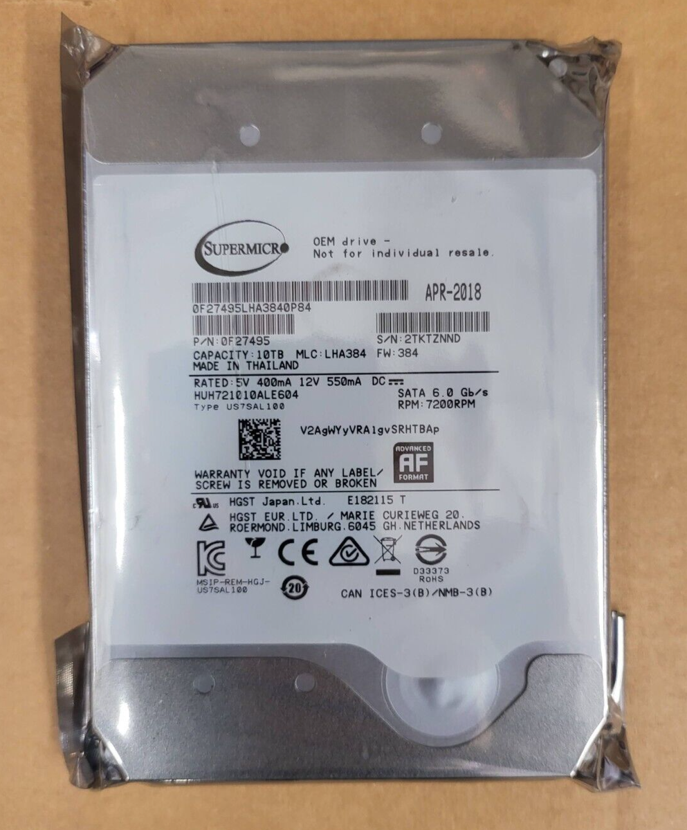 Western Digital Ultrastar DC HC510 10 TB 7200RPM 3.5 inch